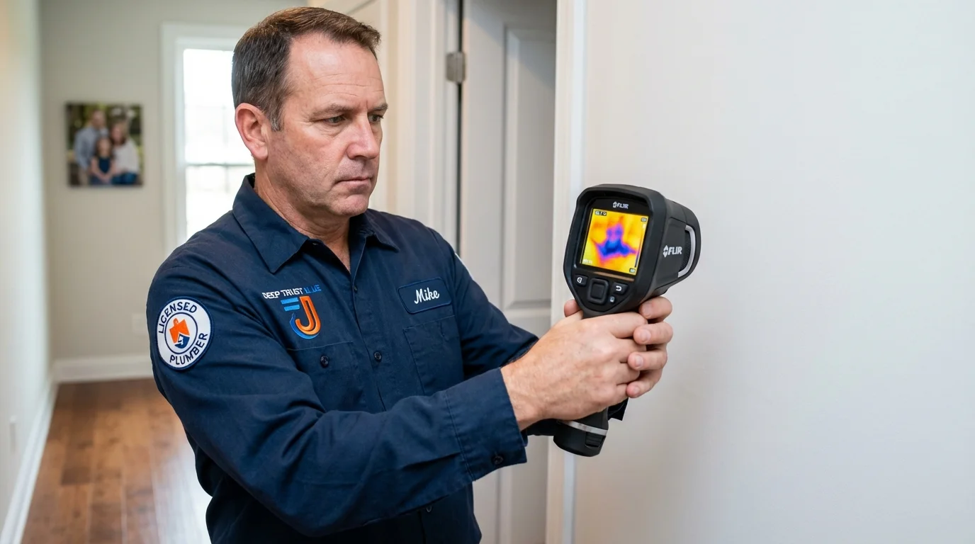 Thermal imaging leak detection by Johns Plumbing LLC in Richland